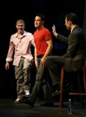 Robin Taylor, T.R. Knight and Billy Eichner Photo