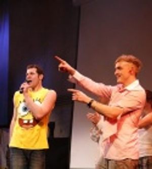 Billy Eichner and Robin Taylor Photo