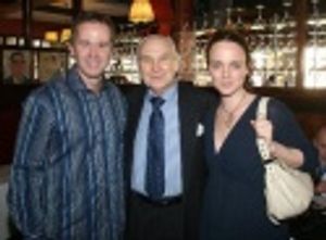 Patrick McEnroe, Donald Saddler and Melissa Errico Photo