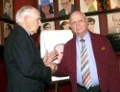 Donald Saddler and Gerald Schoenfeld Photo