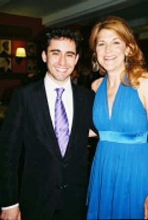John Lloyd Young (co-host / presenter) and Victoria Clark Photo