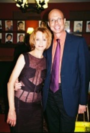 Swoosie Kurtz and Richie Ridge (Broadway Beat TV) Photo