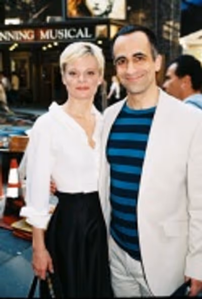 Martha Plimpton and David Pittu (Outer Critics Circle Award Winner for Outstanding Fe Photo