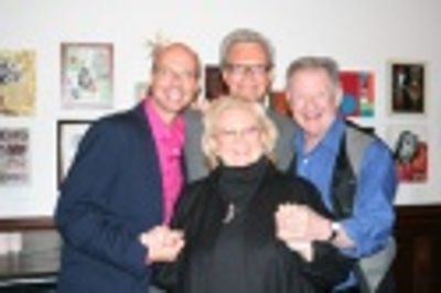 Richie Ridge, Preston Ridge, Harvey Evans and Barbara Cook Photo