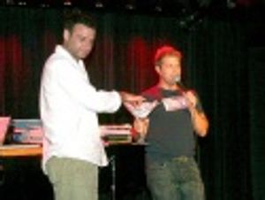 Liev Schreiber and Brandon Cutrell Photo