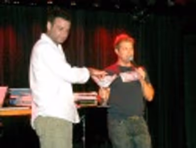 Liev Schreiber and Brandon Cutrell Photo