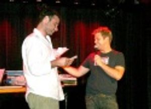 Liev Schreiber and Brandon Cutrell Photo