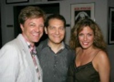 Jim Caruso, Michael Feinstein and Hilary Kole Photo