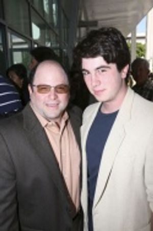 Jason Alexander and son Gabe Alexander Photo