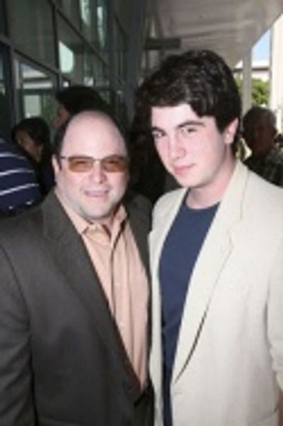 Jason Alexander and son Gabe Alexander Photo