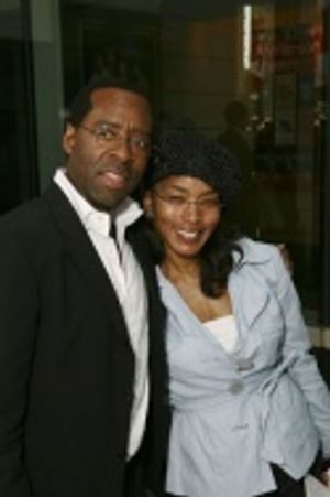 Courtney B. Vance with wife Angela Bassett Photo