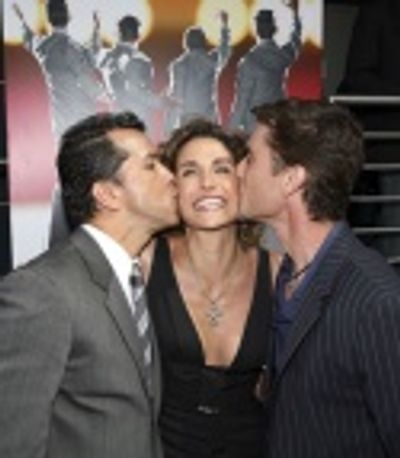 Choreographer Sergio Trujillo, Melina Kanakaredes and Rick Hearst Photo