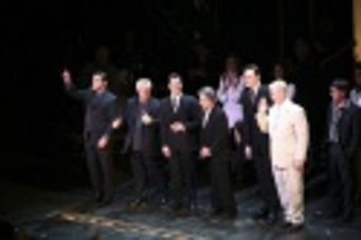 Deven May, Tommy DeVito, Christopher Kale Jones, Frankie Valli, Erich Bergen, Photo