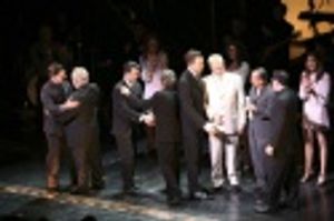 Deven May, Tommy DeVito, Christopher Kale Jones, Frankie Valli, Erich Bergen Photo