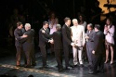 Deven May, Tommy DeVito, Christopher Kale Jones, Frankie Valli, Erich Bergen Photo