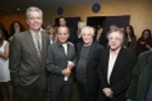 CTG Artistic Director Michael Ritchie, Joe Pesci, Tommy DeVito and Frankie Valli Photo