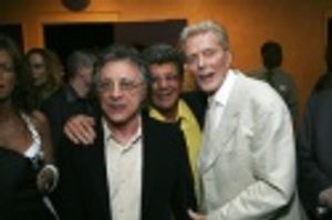 Frankie Valli, Frankie Avalon and Record Producer Bob Crewe Photo