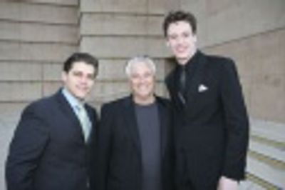 Deven May (who plays Tommy DeVito), Tommy DeVito and Erich Bergen Photo