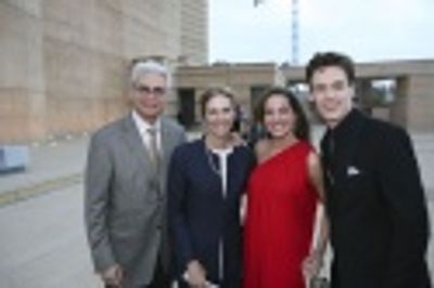 CTG Board President Richard Kagan with wife Julie Hagerty, Jackie Seiden and Erich Be Photo
