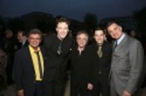 Frankie Avalon, Erich Bergen, Frankie Valli and Christopher Kale Photo