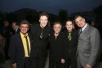 Frankie Avalon, Erich Bergen, Frankie Valli and Christopher Kale Photo