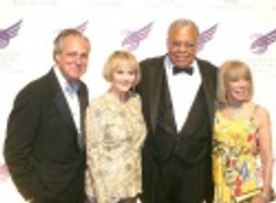 Doug Leeds, James Earl Jones with wife Cecilia Hart and Sondra Gilman Photo