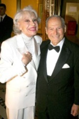 Carol Channing and Harry Kullijian Photo