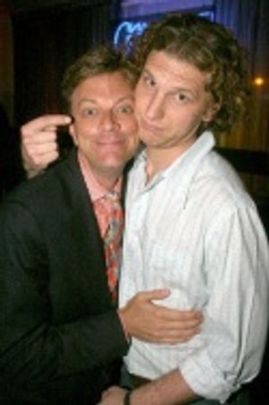 Jim Caruso and Sebastian Arcelus Photo