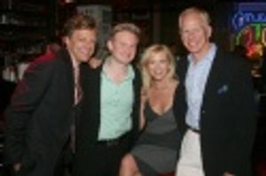 Jim Caruso, Johnny Rodgers, Suzanne Sena and Rig Maxfield Photo