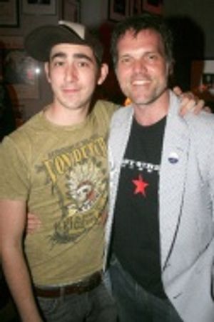 Max Crumm and Jeb Brown (soon to be co-stars of Grease) Photo