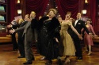 Jason Danieley, David Hyde Pierce, Debra Monk, Karen Ziemba and the cast of Curtains Photo