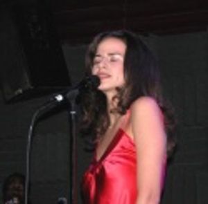 Mandy Gonzalez singing a new arrangement of
"Total Eclipse of the Heart" Photo