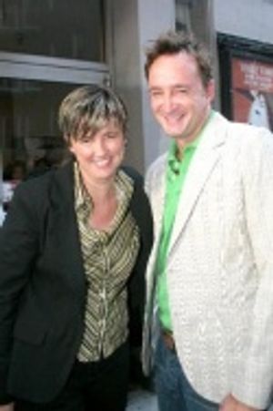 Lucy Sexton and Clinton Kelly Photo