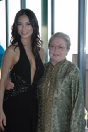 Riyo Mori and Mathilde Krim Photo