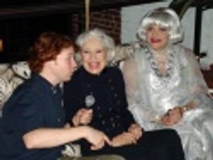 Ken Kleiber, Carol Channing and Richard Skipper Photo