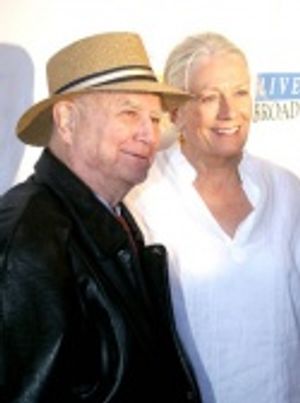 Gerald Schoenfeld and Vanessa Redgrave Photo