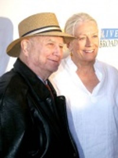 Gerald Schoenfeld and Vanessa Redgrave Photo