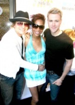 Tim Howar, Tamyra Gray and Christopher J. Hanke Photo