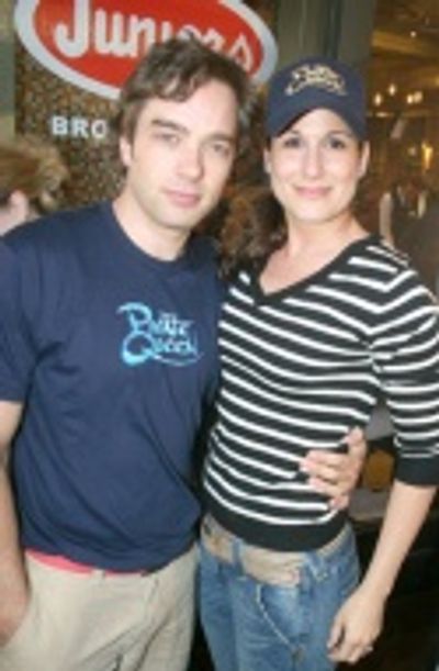 Hadley Fraser and Stephanie J. Block Photo