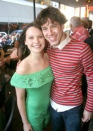 Lauren Pritchard and John Gallagher Jr. Photo
