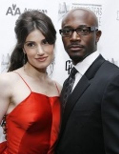 Idina Menzel and Taye Diggs Photo