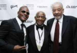 Sean Garrett, Irving Burgie and Bill Withers Photo