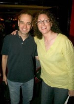 Producer Bob Montgomery and Judy Gold Photo