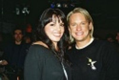Sara Ramirez (Spamalot) and Carson

 Photo