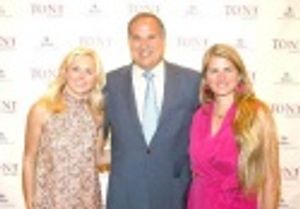 Laura Bell Bundy with Stewart Lane and his wife Photo