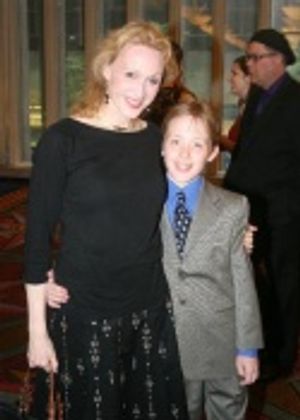 Jan Maxwell and son Will Photo