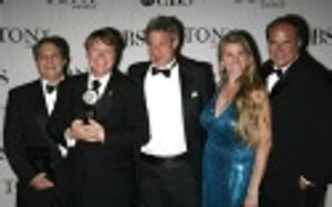 Jay Johnson with directors and producers
Tony Award for Special Event of the Year (J Photo