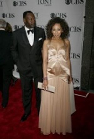 Tamara Tunie and husband Photo