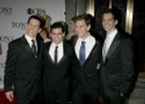 Christian Hoff, John Lloyd Young, Daniel Reichard and J. Robert Spencer Photo