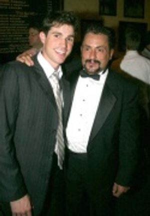 Matt Cavenaugh (who plays "Jerry") and the real-life Jerry Photo